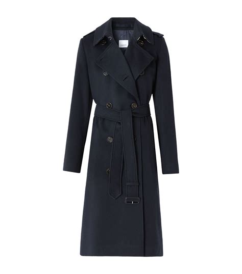 burberry 3 4 wool trench review